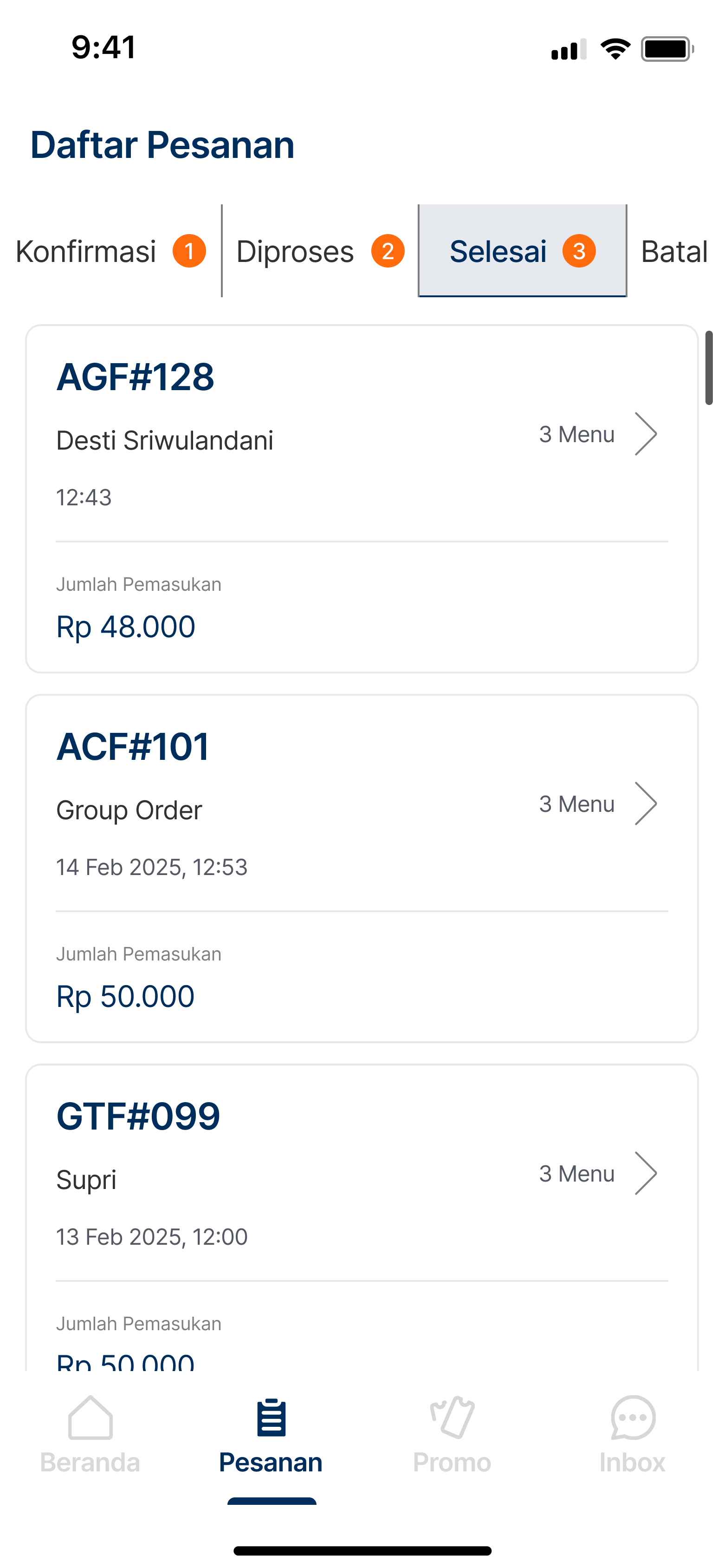 Semua transaksi tercatat otomatis dan transparan.